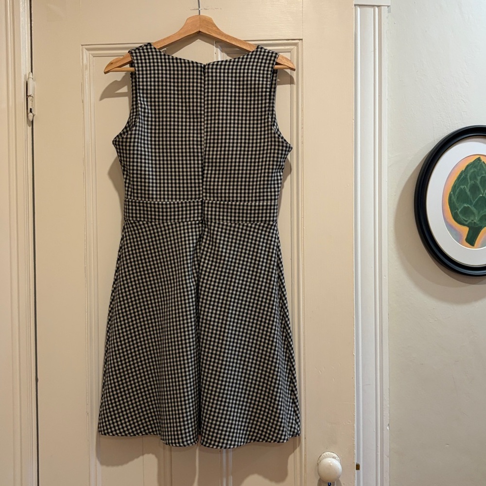 Houndstooth Mod Dress - Picture 3 of 6